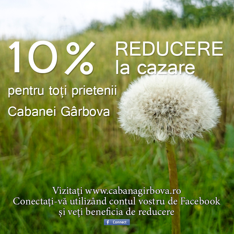 10% Reducere la cazare - Cabana Girbova Predeal