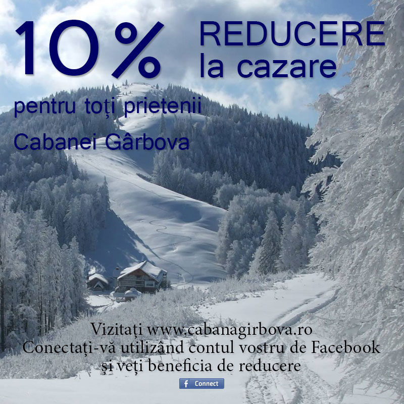 10% Reducere la cazare - Cabana Girbova Predeal 10% Reducere la cazare - Cabana Girbova Predeal