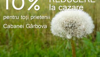 10% Reducere la cazare - Cabana Girbova Predeal